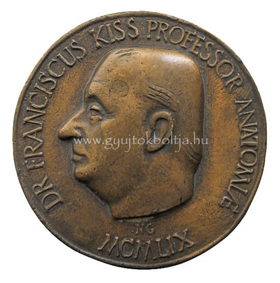 Nagy Gza: Dr. Kiss Ferenc 70 ves (Kossuth-djas orvos, anatmus)